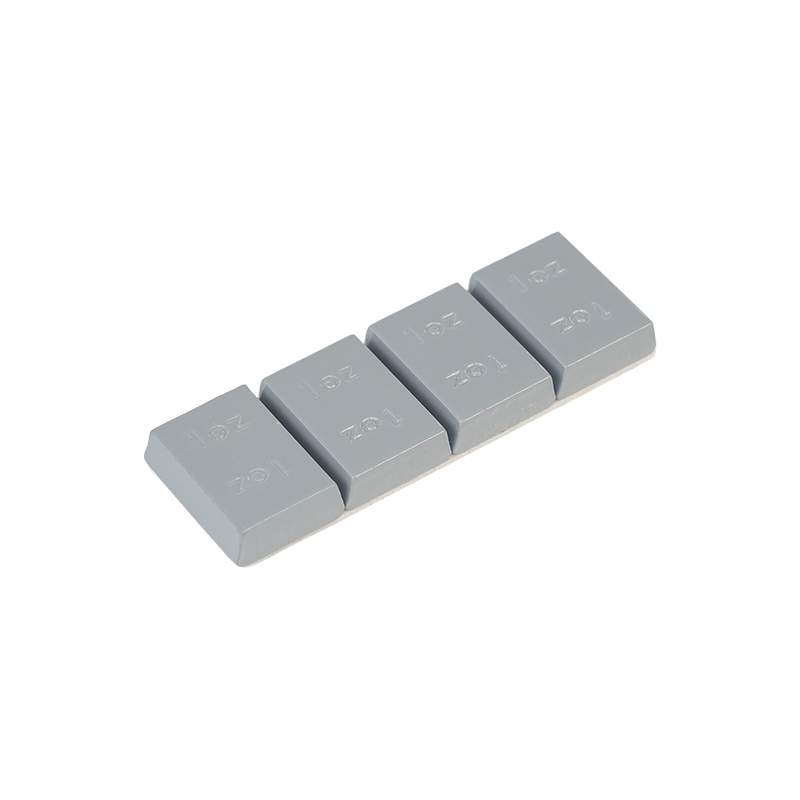 368-C Trapezoidal 1oz*4 Grey-Coated Steel Adhesive Wheel Weights