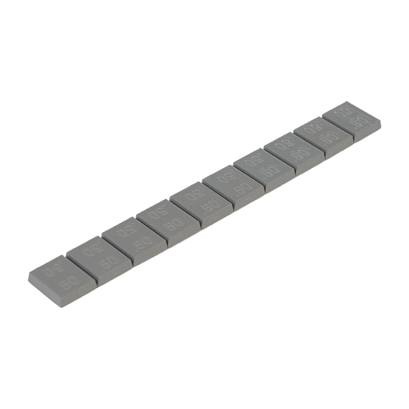 364-C 1/2oz*10 Grey-Coated Steel Adhesive Wheel Weights