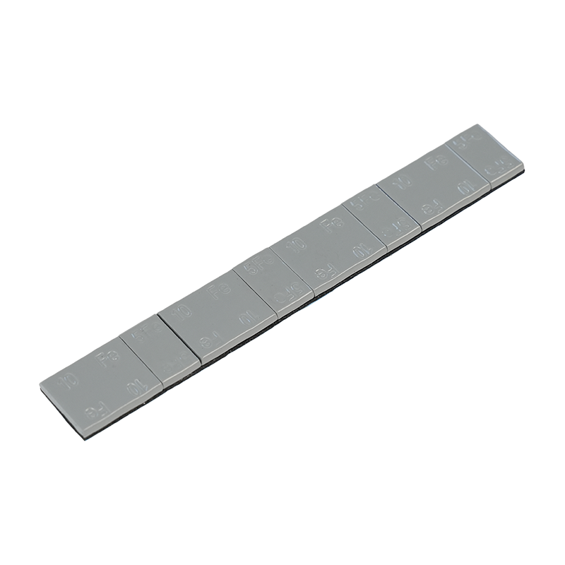374-1-C Premium 5g+10g Grey-Coated Steel Adhesive Wheel Weights