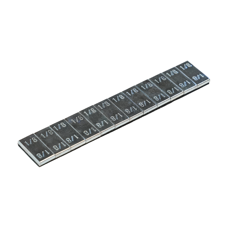 1/8oz*12 Lead-Free Zinc-Coated Steel Adhesive Wheel Weights