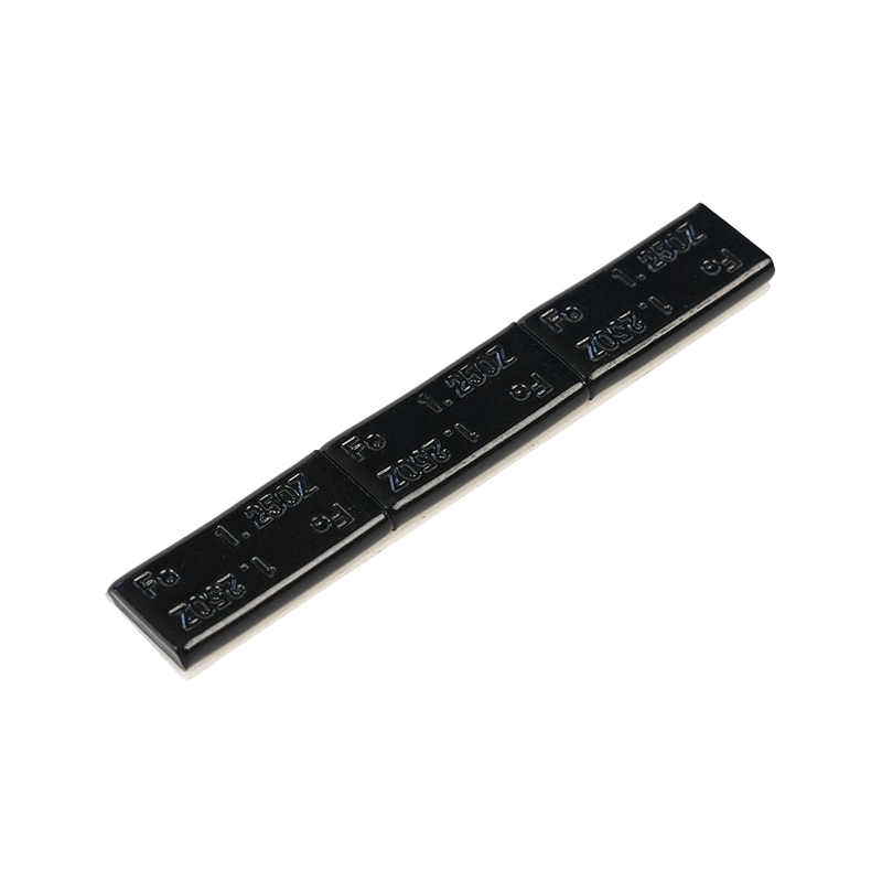Premium 1.25oz*3 Black-Coated Steel Adhesive Wheel Weights