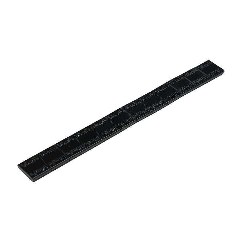 Premium Right Angle 1/4oz*12 Black-Coated Steel Adhesive Wheel Weights