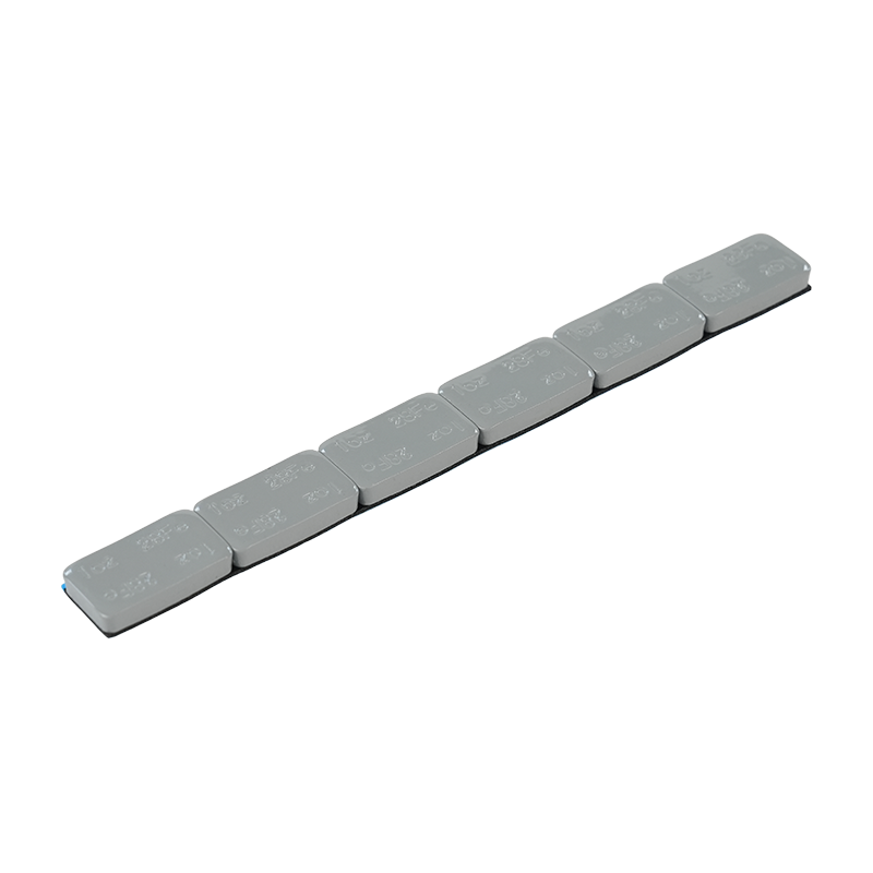 357-C Round Corner  1oz*6 Grey-Coated Steel Adhesive Wheel Weights