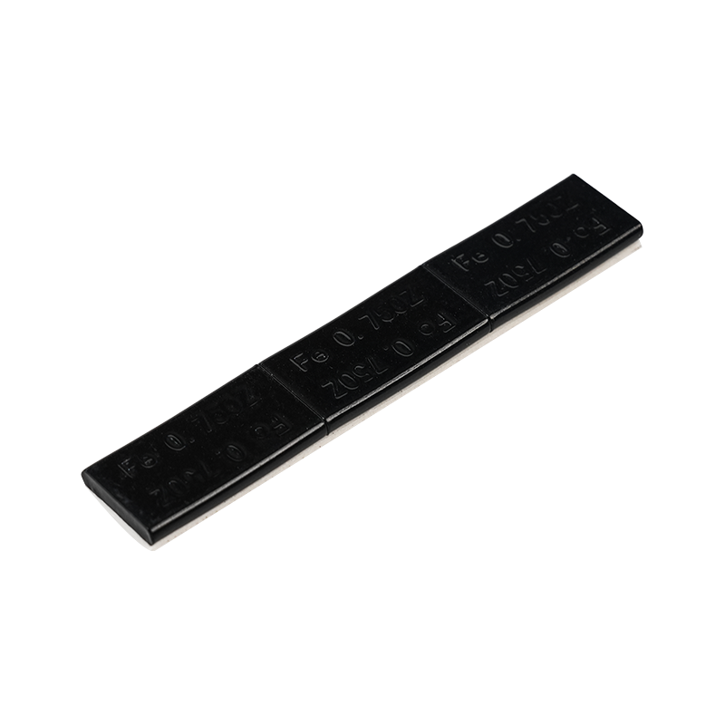 Premium Standard Right angle 0.75oz*3 Black-Coated Steel Adhesive Wheel Weights