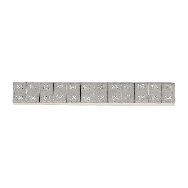 395 Standard 1/4oz*12 Dacromet Coated Steel Adhesive Wheel Weights