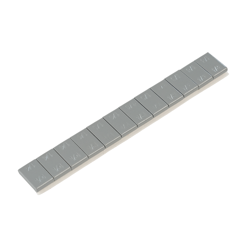395-C Premium Standard Imperial 1/4oz*12 Grey-Coated Steel Adhesive Wheel Weights