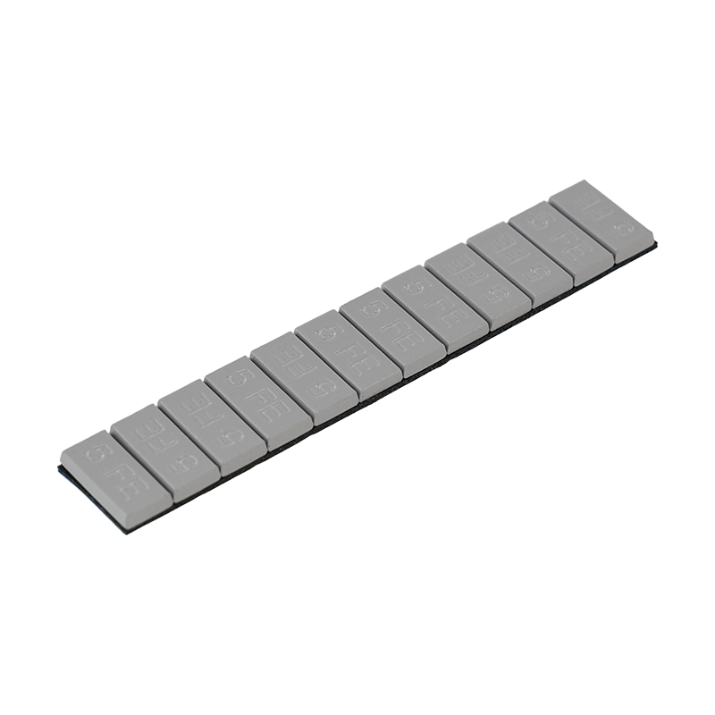 382-C Premium Trapezium 5g*12 Grey-Coated Steel Adhesive Wheel Weights