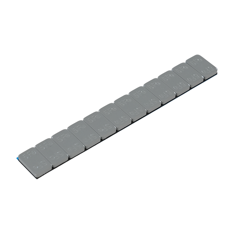 385-C Premium Classic Round Corner 5g*12 Grey-Coated Steel Adhesive Wheel Weights