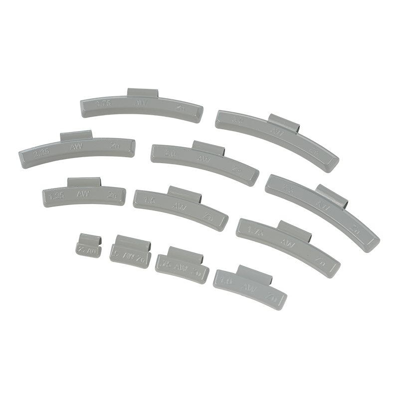 AW Profile ZN  Clip-on Grey Coated Wheel Weights