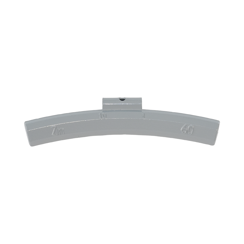 ZN10  Profile  Clip-on Grey Coated Wheel Weights