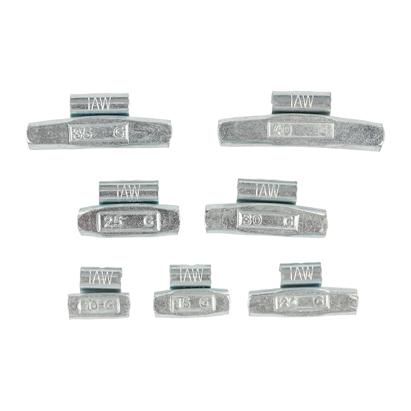 High-Grade Rust-proof IAW Clip-on Zinc Plated Wheel Weights