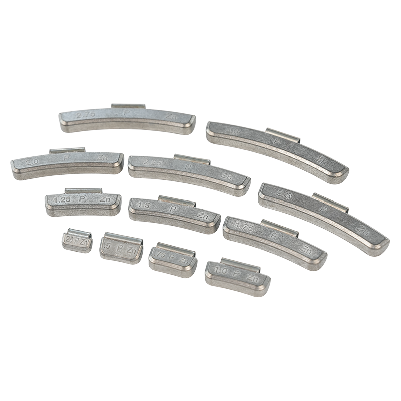 Standard P Zinc Clip-On Wheel Weights for Passenger Vehicle Ateel Wheels Standard P Zinc Clip-On Wheel Weights for Passenger Vehicle Ateel Wheels