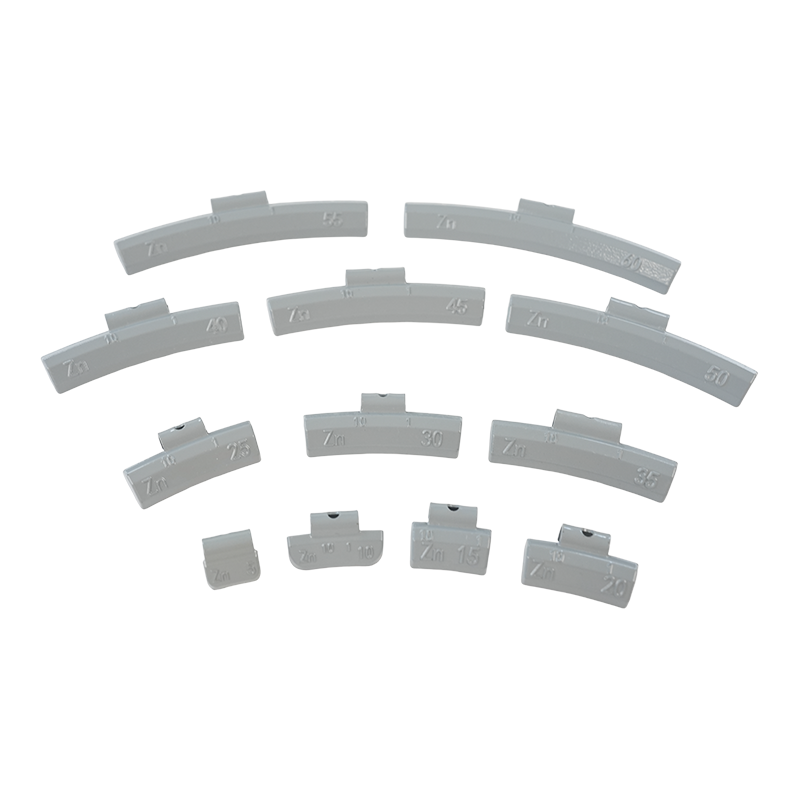 ZN10  Profile  Clip-on Grey Coated Wheel Weights