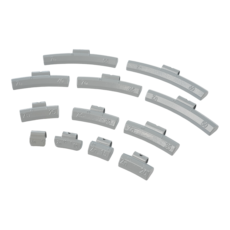 ZN10  Profile  Clip-on Grey Coated Wheel Weights