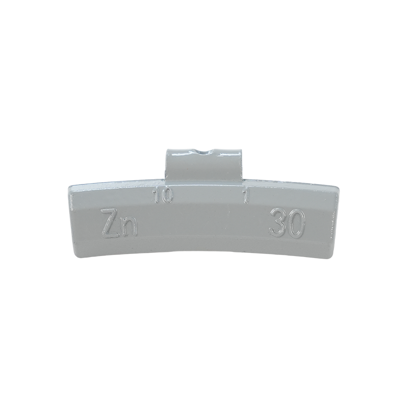 ZN10  Profile  Clip-on Grey Coated Wheel Weights